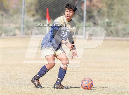 Thumbnail 2 in Arizona College Prep vs.Yuma Catholic (AIA 3A Quarterfinal) photogallery.