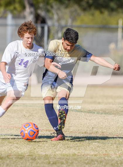 Thumbnail 1 in Arizona College Prep vs.Yuma Catholic (AIA 3A Quarterfinal) photogallery.