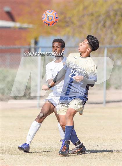 Thumbnail 3 in Arizona College Prep vs.Yuma Catholic (AIA 3A Quarterfinal) photogallery.