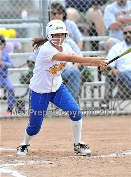 Thumbnail 1 in San Dimas vs. Cantwell-Sacred Heart (Whittier Christian Tournament) photogallery.