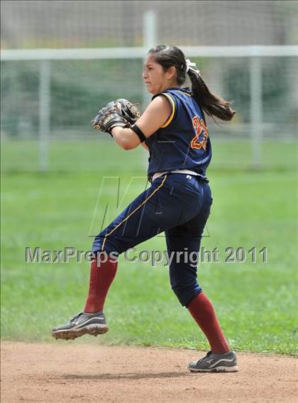 Thumbnail 2 in San Dimas vs. Cantwell-Sacred Heart (Whittier Christian Tournament) photogallery.