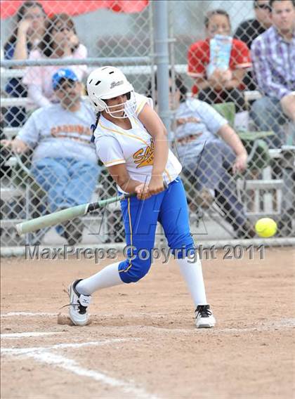 Thumbnail 2 in San Dimas vs. Cantwell-Sacred Heart (Whittier Christian Tournament) photogallery.