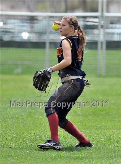 Thumbnail 3 in San Dimas vs. Cantwell-Sacred Heart (Whittier Christian Tournament) photogallery.