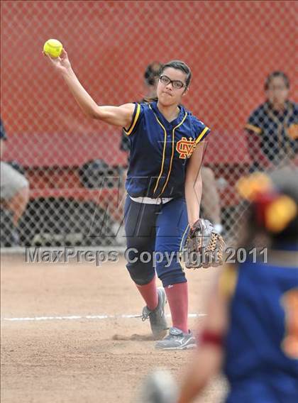 Thumbnail 3 in San Dimas vs. Cantwell-Sacred Heart (Whittier Christian Tournament) photogallery.