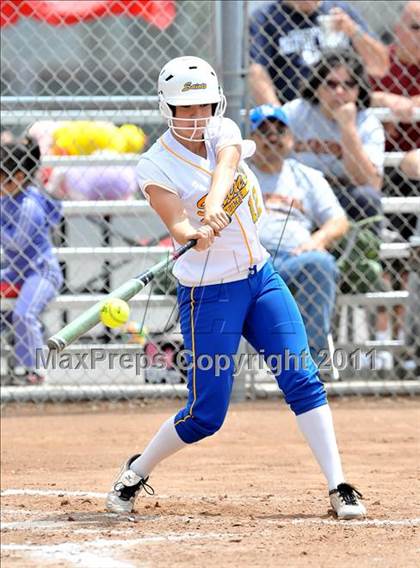 Thumbnail 2 in San Dimas vs. Cantwell-Sacred Heart (Whittier Christian Tournament) photogallery.