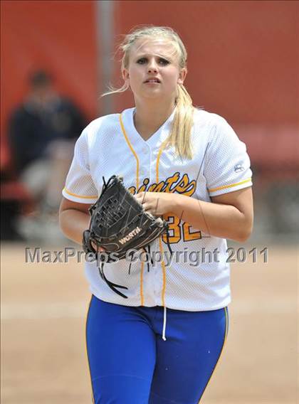 Thumbnail 2 in San Dimas vs. Cantwell-Sacred Heart (Whittier Christian Tournament) photogallery.
