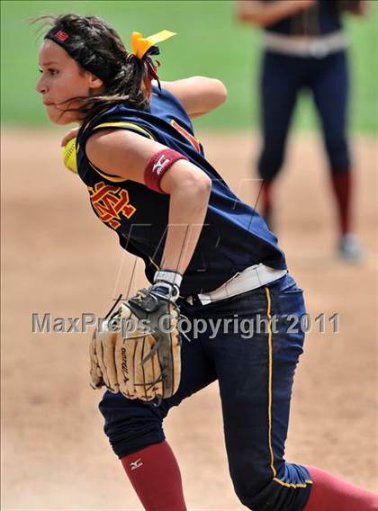 Thumbnail 3 in San Dimas vs. Cantwell-Sacred Heart (Whittier Christian Tournament) photogallery.