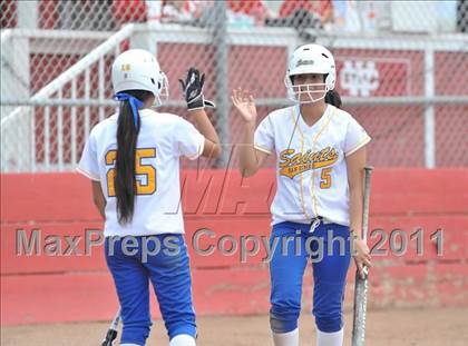 Thumbnail 3 in San Dimas vs. Cantwell-Sacred Heart (Whittier Christian Tournament) photogallery.