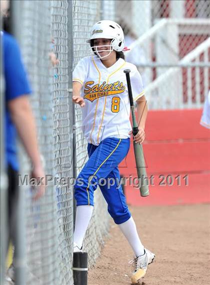 Thumbnail 1 in San Dimas vs. Cantwell-Sacred Heart (Whittier Christian Tournament) photogallery.