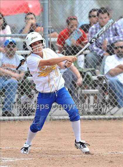 Thumbnail 3 in San Dimas vs. Cantwell-Sacred Heart (Whittier Christian Tournament) photogallery.