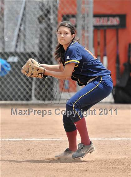 Thumbnail 3 in San Dimas vs. Cantwell-Sacred Heart (Whittier Christian Tournament) photogallery.