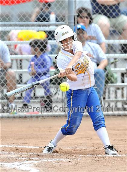 Thumbnail 1 in San Dimas vs. Cantwell-Sacred Heart (Whittier Christian Tournament) photogallery.