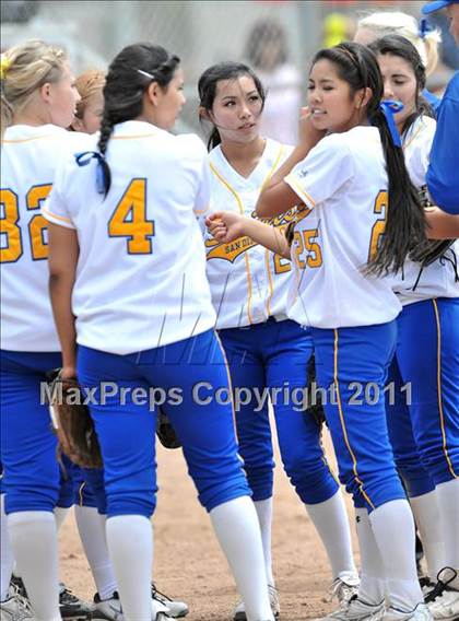 Thumbnail 3 in San Dimas vs. Cantwell-Sacred Heart (Whittier Christian Tournament) photogallery.
