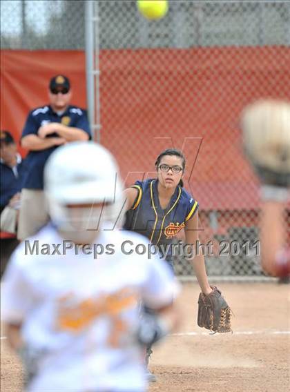 Thumbnail 1 in San Dimas vs. Cantwell-Sacred Heart (Whittier Christian Tournament) photogallery.