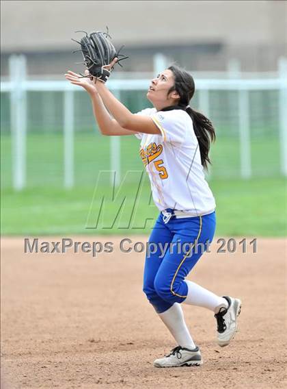 Thumbnail 2 in San Dimas vs. Cantwell-Sacred Heart (Whittier Christian Tournament) photogallery.