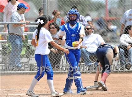 Thumbnail 3 in San Dimas vs. Cantwell-Sacred Heart (Whittier Christian Tournament) photogallery.