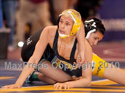 Thumbnail 2 in CIF State Wrestling Championships (Day 1 - Round 6) photogallery.