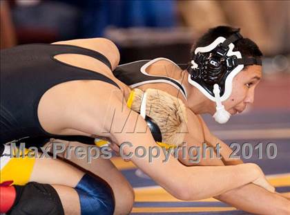Thumbnail 1 in CIF State Wrestling Championships (Day 1 - Round 6) photogallery.
