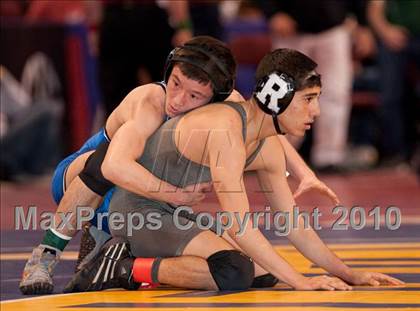 Thumbnail 1 in CIF State Wrestling Championships (Day 1 - Round 6) photogallery.