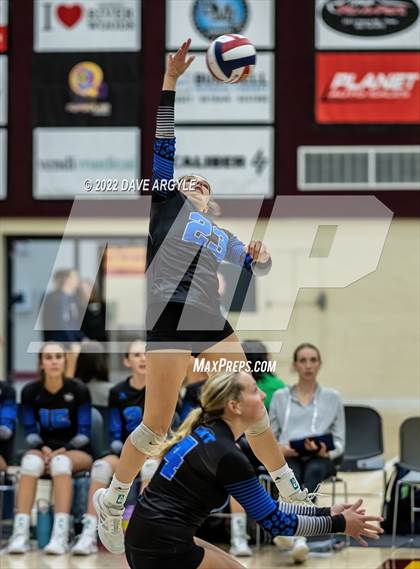 Thumbnail 3 in Bonneville vs. Fremont (5A/6A Volleyball Challenge) photogallery.