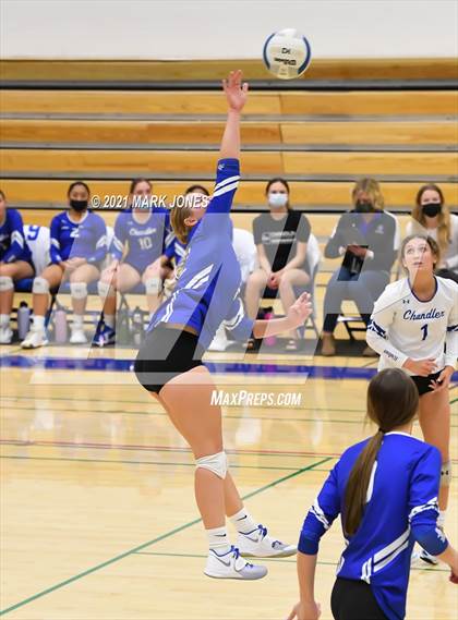 Thumbnail 2 in Chandler @ Xavier College Prep (Senior Night) photogallery.