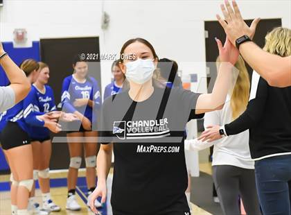 Thumbnail 1 in Chandler @ Xavier College Prep (Senior Night) photogallery.