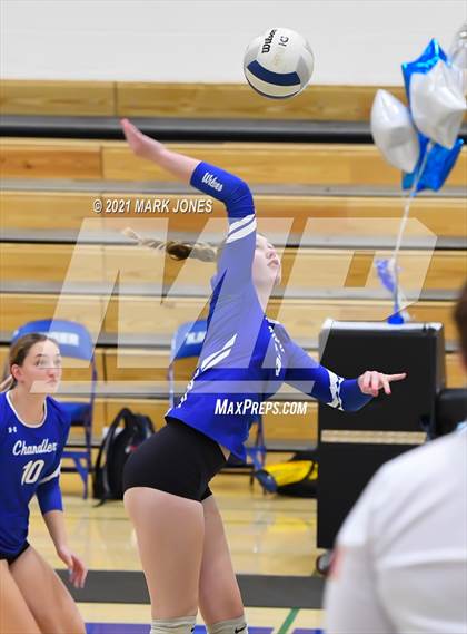 Thumbnail 3 in Chandler @ Xavier College Prep (Senior Night) photogallery.