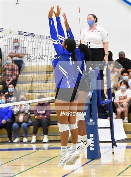 Thumbnail 3 in Chandler @ Xavier College Prep (Senior Night) photogallery.