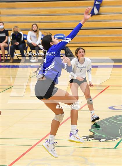 Thumbnail 1 in Chandler @ Xavier College Prep (Senior Night) photogallery.