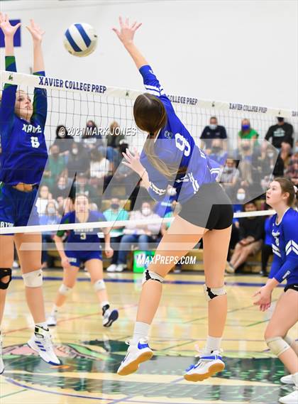 Thumbnail 1 in Chandler @ Xavier College Prep (Senior Night) photogallery.