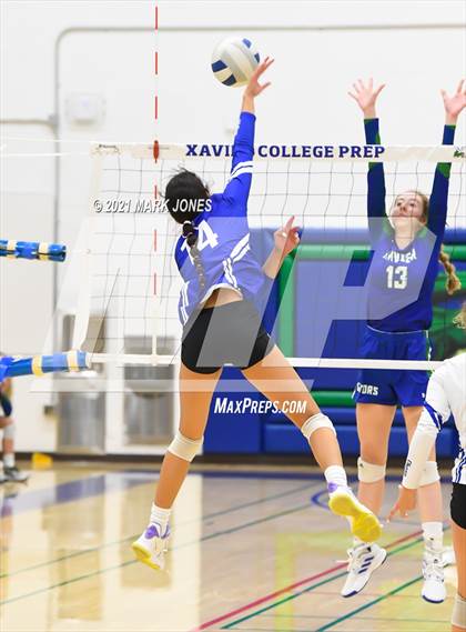 Thumbnail 2 in Chandler @ Xavier College Prep (Senior Night) photogallery.