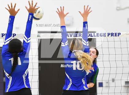 Thumbnail 2 in Chandler @ Xavier College Prep (Senior Night) photogallery.