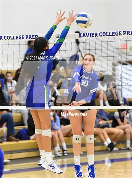 Thumbnail 2 in Chandler @ Xavier College Prep (Senior Night) photogallery.