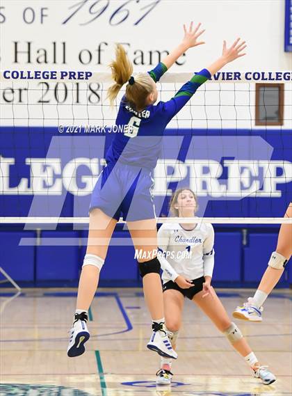 Thumbnail 1 in Chandler @ Xavier College Prep (Senior Night) photogallery.