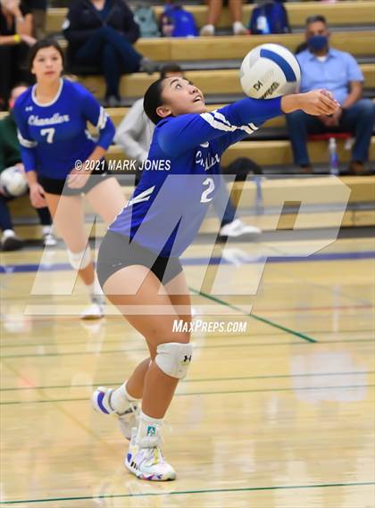 Thumbnail 2 in Chandler @ Xavier College Prep (Senior Night) photogallery.