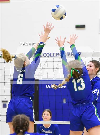 Thumbnail 2 in Chandler @ Xavier College Prep (Senior Night) photogallery.