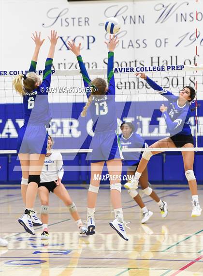 Thumbnail 1 in Chandler @ Xavier College Prep (Senior Night) photogallery.