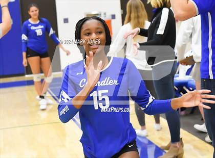 Thumbnail 3 in Chandler @ Xavier College Prep (Senior Night) photogallery.