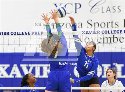 Thumbnail 2 in Chandler @ Xavier College Prep (Senior Night) photogallery.