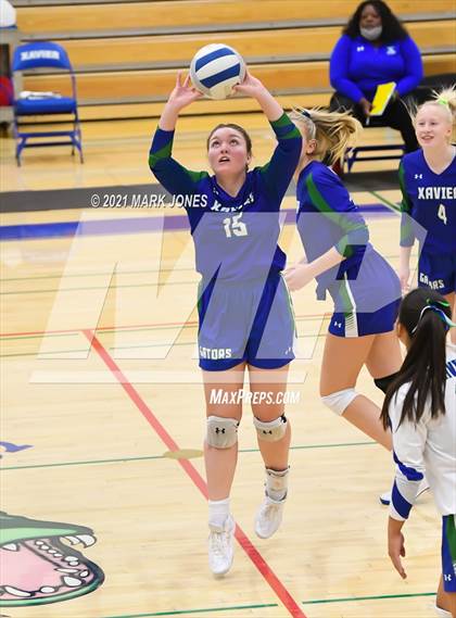 Thumbnail 2 in Chandler @ Xavier College Prep (Senior Night) photogallery.