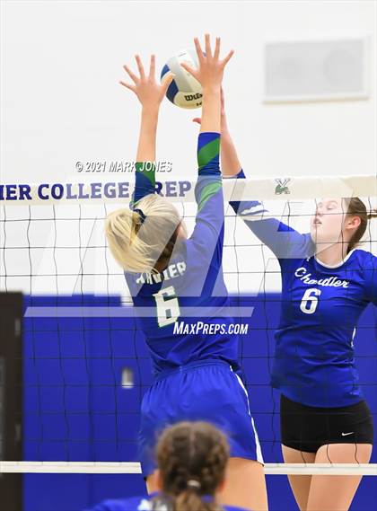 Thumbnail 3 in Chandler @ Xavier College Prep (Senior Night) photogallery.