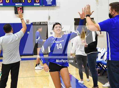Thumbnail 2 in Chandler @ Xavier College Prep (Senior Night) photogallery.