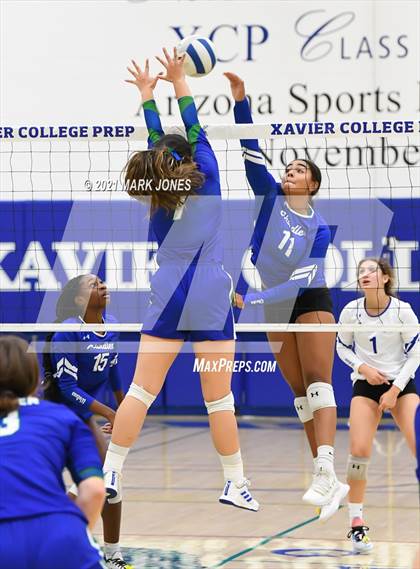 Thumbnail 1 in Chandler @ Xavier College Prep (Senior Night) photogallery.