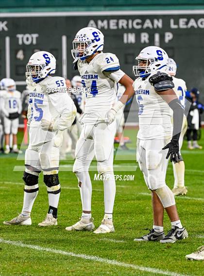 Thumbnail 1 in Stoneham vs. Reading Memorial (High School Football at Fenway Park) photogallery.