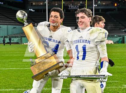 Thumbnail 1 in Stoneham vs. Reading Memorial (High School Football at Fenway Park) photogallery.