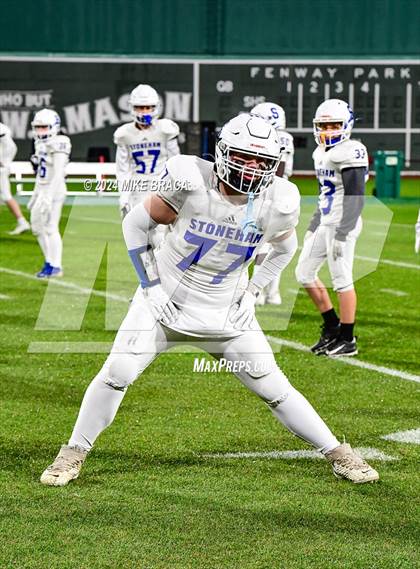Thumbnail 3 in Stoneham vs. Reading Memorial (High School Football at Fenway Park) photogallery.