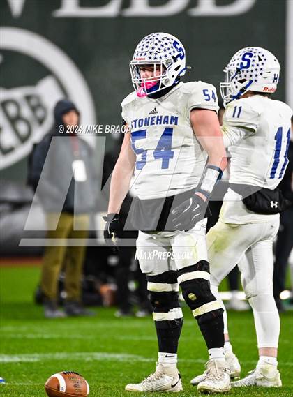 Thumbnail 3 in Stoneham vs. Reading Memorial (High School Football at Fenway Park) photogallery.