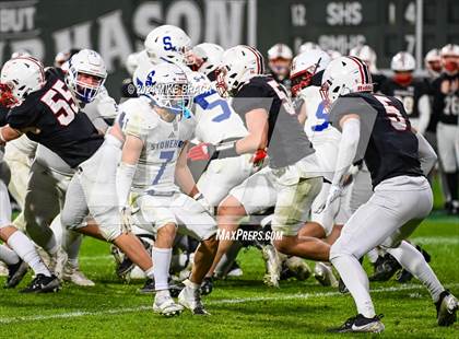 Thumbnail 3 in Stoneham vs. Reading Memorial (High School Football at Fenway Park) photogallery.
