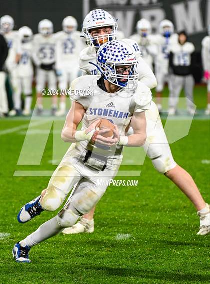 Thumbnail 3 in Stoneham vs. Reading Memorial (High School Football at Fenway Park) photogallery.