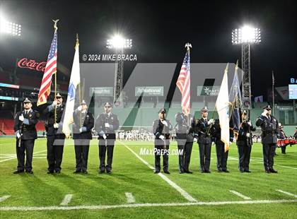 Thumbnail 3 in Stoneham vs. Reading Memorial (High School Football at Fenway Park) photogallery.